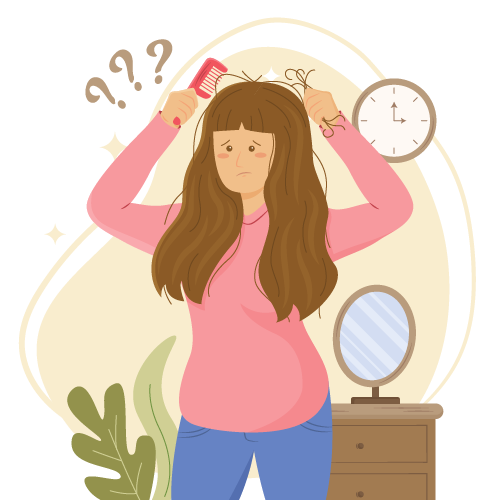 Illustratie huidverzorging voor stralende huid en minder rimpels